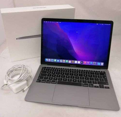 MACBOOK AIR 13 INCH M1 CHIP 8GB RAM 256GB SSD MINT AS NEW LOW CYCLE COUNT