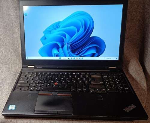 Lenovo ThinkPad P50 Intel i7 Laptop with Nvidia GPU, 32GB RAM, 512GB m.2 SSD, 15.6` FHD Display