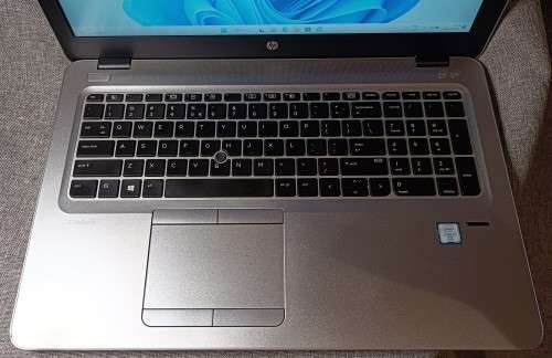 HP EliteBook 850G3, Intel i7-6600U@2.6GHz, 8GB RAM, 512GB m.2 SSD, 15.6` FHD Display, Windows 11