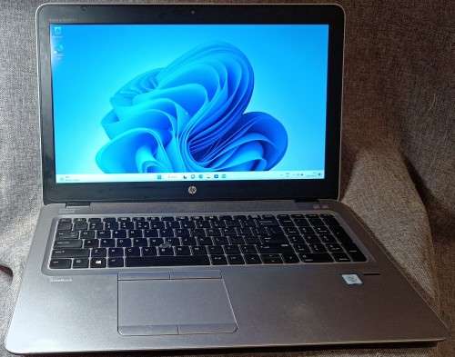 HP EliteBook 850G3, Intel i7-6600U@2.6GHz, 8GB RAM, 512GB m.2 SSD, 15.6` FHD Display, Windows 11