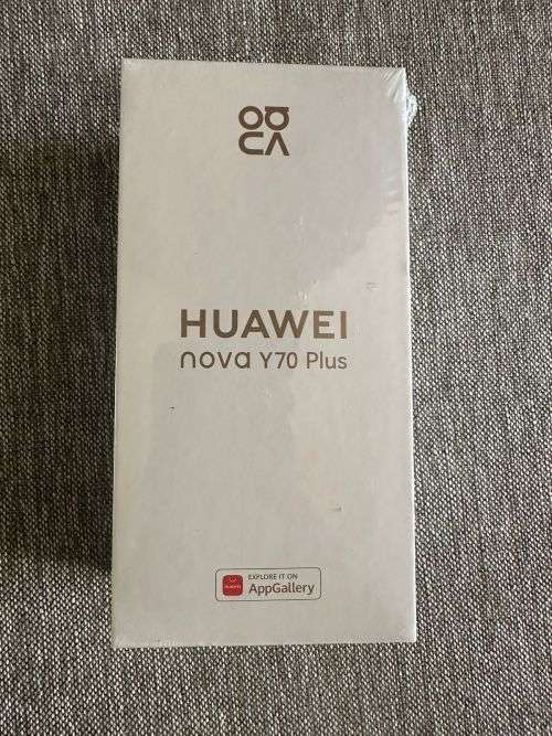 HUAWEI NOVA Y70 PLUS DUAL SIM 4G RAM 128GB NEW SEALED MIDNIGHT BLACK