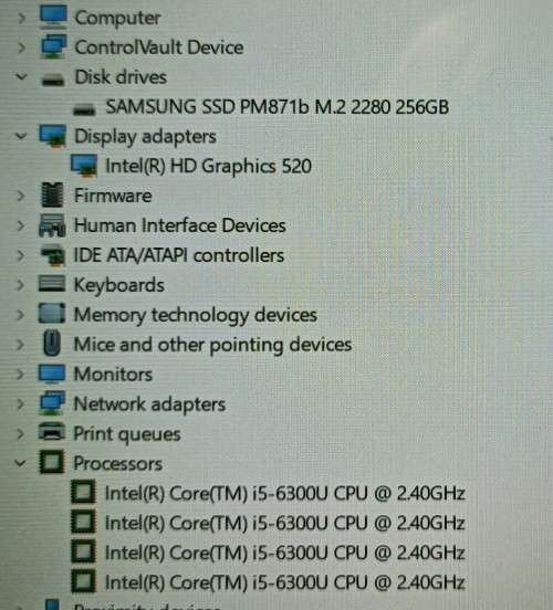 Dell Latitude 5480, Touch Screen, Intel i5-6300U@2.4GHz, 12GB RAM, 256GB m.2 SSD, 14` FHD Display