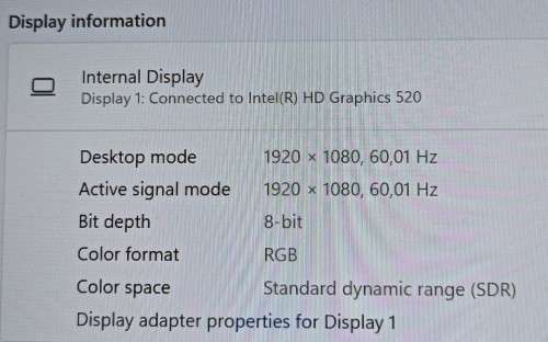 HP EliteBook 840G3, Intel i5-6300U@2.4GHz, 8GB RAM, 250GB m.2 SSD, 500GB HDD, 14` FHD Display, Win11