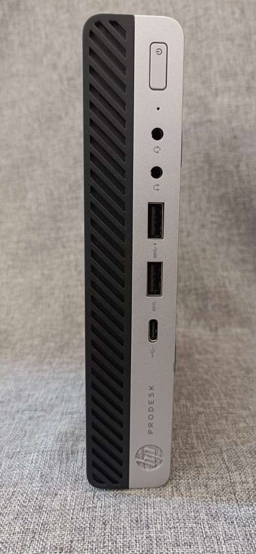 HP ProDesk 600 G3 Mini, 6th Gen i3-6100T@3.2GHz, 8GB RAM, 500GB SSD, Windows 11 Pro