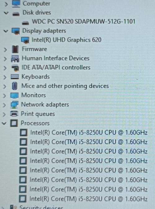 Lenovo IdeaPad 330s-14IKB, Intel 8th Gen i5-8250U@1.6GHz, 12GB RAM, 512 GB m.2 SSD, 14` HD Display