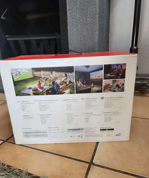 4K Projector, Anker Nebula Cosmos Max 4K UHD TV Home Theater/Entertainment Projector Mint Retail 55k