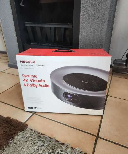 4K Projector, Anker Nebula Cosmos Max 4K UHD TV Home Theater/Entertainment Projector Mint Retail 55k