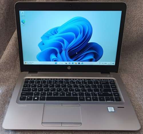 HP EliteBook 840G3, 14` WQHD 2K Display, intel i7-6500U@2.5GHz, 8GB RAM, 256GB m.2 SSD, Win11