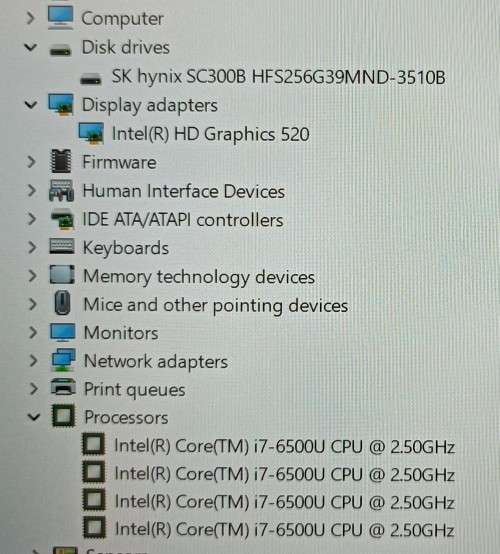 HP EliteBook 840G3, 14` WQHD 2K Display, intel i7-6500U@2.5GHz, 8GB RAM, 256GB m.2 SSD, Win11