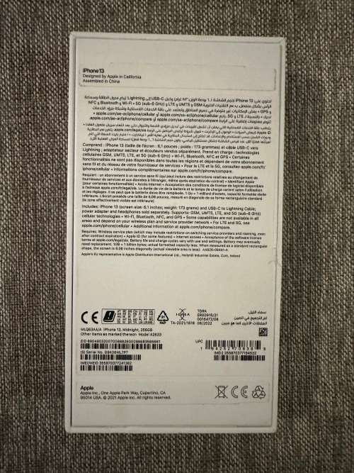 I PHONE 13 256GB 99% BATT HEALTH MINT CONDITION