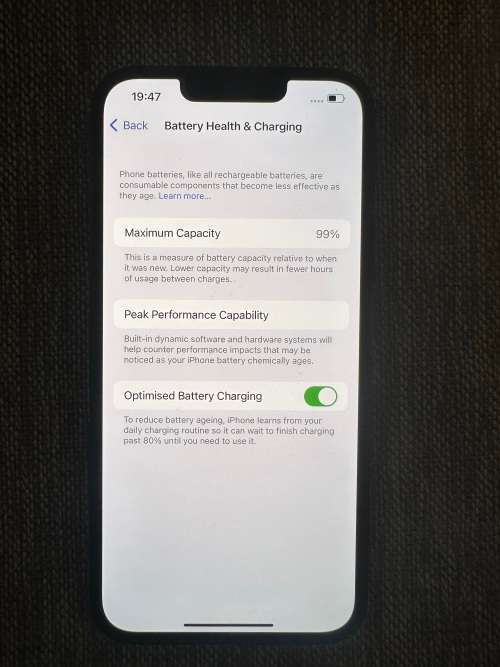I PHONE 13 256GB 99% BATT HEALTH MINT CONDITION