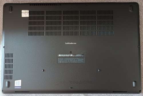 Dell Latitude 5591, Nvidia MX130 GPU,8th Gen Intel i7-8850H@2.6GHz, 16GB RAM, 256GB m.2 SSD, 15` FHD