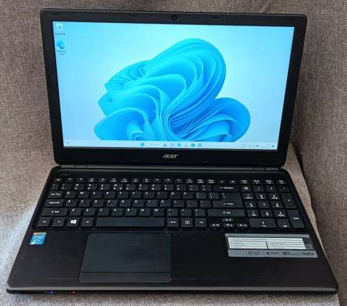 Acer Aspire E-1-572, Intel i5-4200U@1.6GHz, 8GB RAM, 1TB HDD, DVD-RW, 15.6` HD Display, Win11