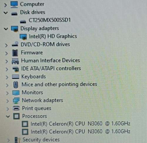 HP 15-ra0xx, Intel Celeron N3060@1.6GHz, 8GB RASM, 256GB SSD, 15.6` HD Display, Windows 11