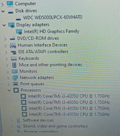 Dell Inspiron 15-3542, Intel i3-4005U@1.7GHz, 4GB RAM, 500GB HDD, 15.6` HD Display, Win 11
