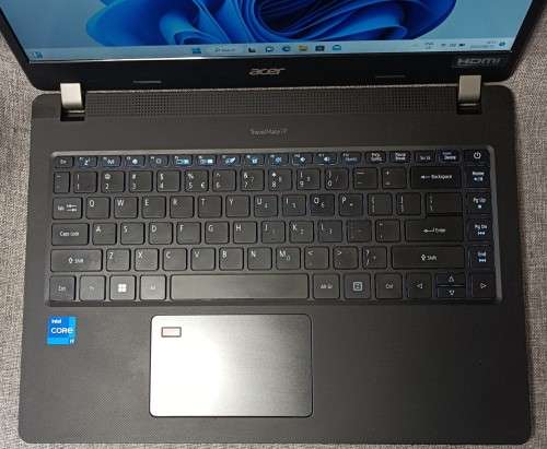 Acer TravelMate P214-53, 11th Gen i7-1165G7@2.8GHz, 16GB RAM, 512GB NVMe SSD, 14` FHD Display, Win11