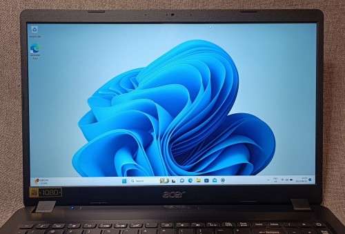 Acer Aspire A315-56, 10th Gen i5-1035G1@1GHz, 8GB RAM, 256GB NVMe SSD, 15` FHD Display, Win11