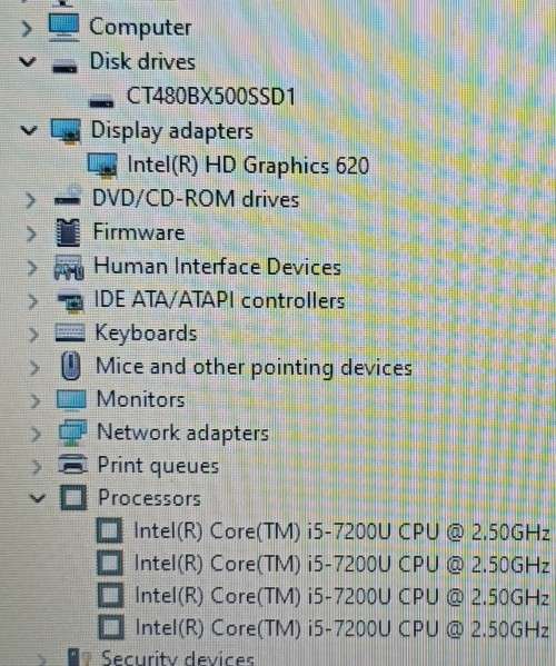 Acer Aspire ES1-572, Intel i5-7200U@2.5GHz, 8GB RAM, 480GB SSD, 15.6` HD Display, Windows 11