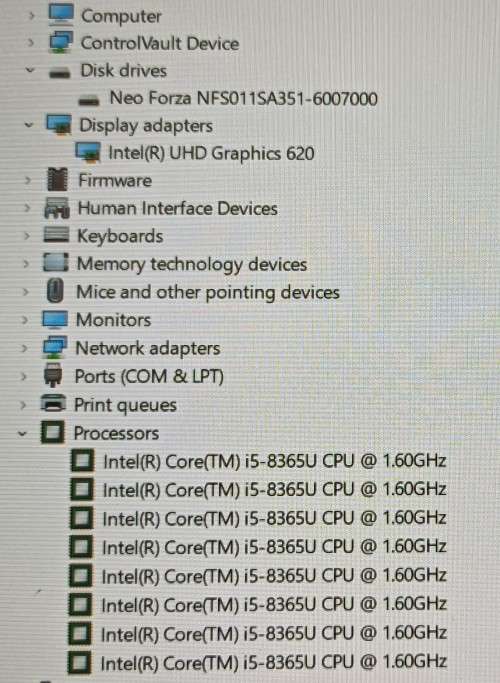 Dell Latitude 5500, 8th Gen i5-8365U@1.8GHz, 8GB RAM, 512GB SSD, 15` FHD Display, Win 11
