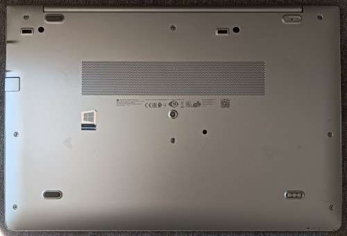 HP EliteBook 850G5, RX 540 GPU, 8th Gen i7-8550U@1.8GHz, 16GB RAM, 256GB NVMe SSD, 15` FHD Display