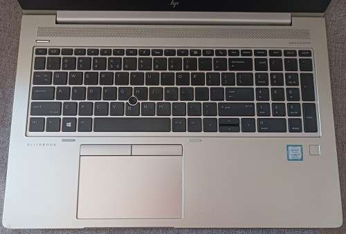 HP EliteBook 850G5, RX 540 GPU, 8th Gen i7-8550U@1.8GHz, 16GB RAM, 256GB NVMe SSD, 15` FHD Display