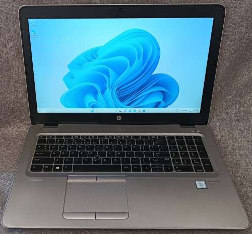 HP EliteBook 850G3, Intel i7-6600U@2.6GHz, 8GB RAM, 256GB m.2 SSD, 2TB HDD, 15` FHD Display, Win11