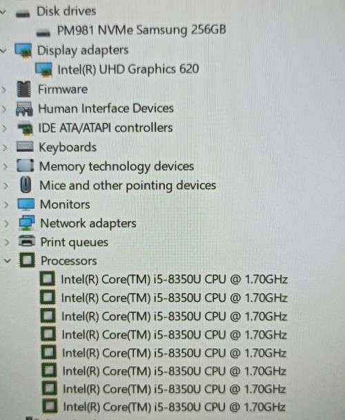 Dell Latitude 5490, 8th Gen i5-8350U@1.7GHz, 16GB RAM, 256GB m.2 SSD, 14` FHD Display LTE