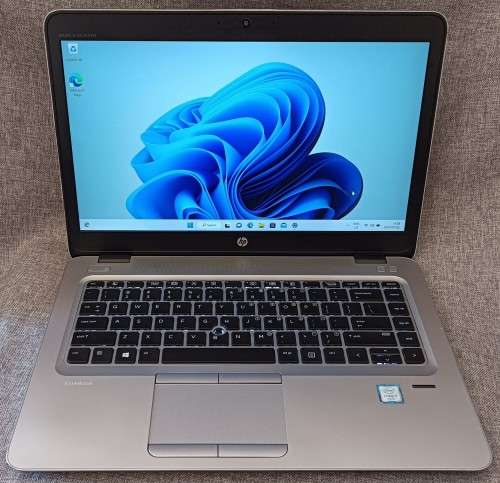 HP EliteBook 840G3,  14`QHD Display (2560x1440), i7-6500U@2.5GHz, 8GB RAM, 256GB NVMe SSD, Win11