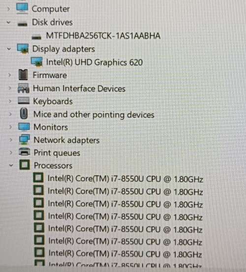 HP EliteBook 850 G5,LTE  8th Gen i7-8550U@1.8GHz, 16GB RAM,256gbm.2 SSD, 14` FHD Display