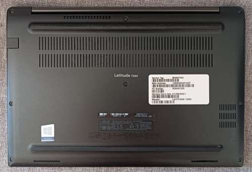 Dell 7280 TouchScreen UltraBook, Intel i5-6300U@2.5GHz, 16GB RAM, 256GB m.2 SSD, 12.5` FHD Display