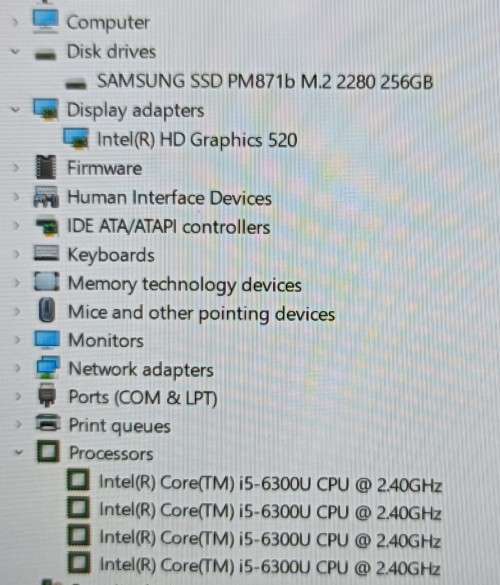 Dell 7280 TouchScreen UltraBook, Intel i5-6300U@2.5GHz, 16GB RAM, 256GB m.2 SSD, 12.5` FHD Display