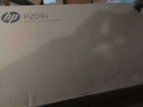 HP P204v 19.5-inch 1600 x 900p HD 16:9 60Hz 5ms TN LCD Monitor 5RD66AS