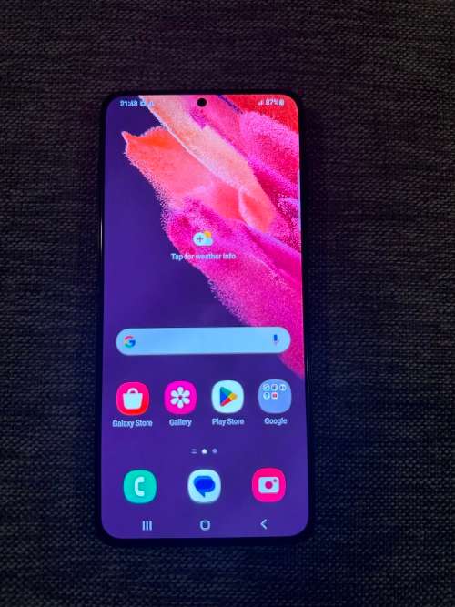 SAMSUNG S21 PLUS 5G DUAL SIM MINT CONDITION 8GB RAM 256GB