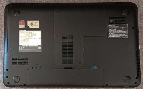 Toshiba Satellite C850-F0151, Intel Celeron 1000M@1.8GHz, 8GB RAM, 128 GB SSD, 15` HD Display