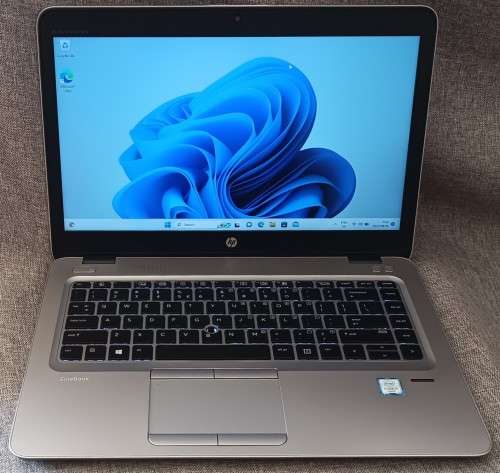 HP EliteBook 840 G3, 14` QHD 2560x1440 Display, Intel i7-6500U@2.5GHz, 8GB RAM, 256GB m.2 SSD, Win11