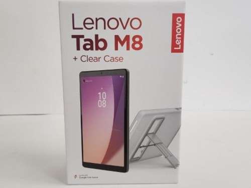 LENOVO TAB M8 4THNGEN  WIFI + LTE +CLEAR CASE MINT CONDITIOIN