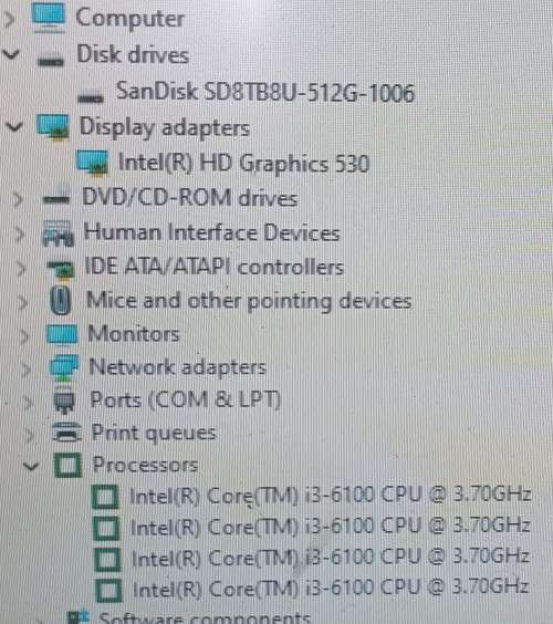 HP ProDesk 600 G3 SFF, Intel i3-6100@3.7GHz, 4GB RAM, 512GB SSD, DVD-RW, Win11