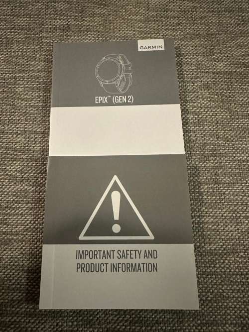 Garmin epix (Gen 2) Premium Outdoor Smartwatch) Mint As New