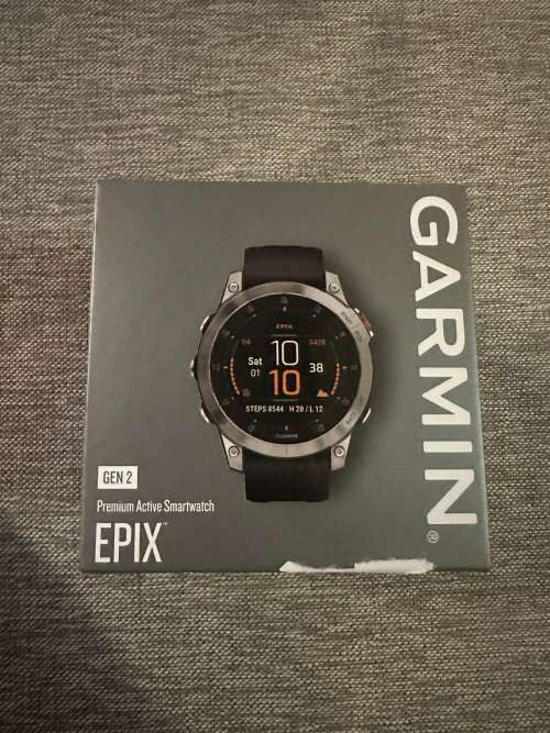 Garmin epix (Gen 2) Premium Outdoor Smartwatch) Mint As New