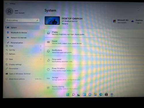 HP EliteBook 840 G3, Intel i7-6200U@2.6GHz, 8GB RAM, 500GB HDD, FHD 14` Display, Windows 11