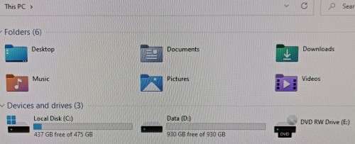 Lenovo V530-24ICB AIO, 8th Gen Intel i5-8400T@1.7GHz, 16GB RAM, 512GB NVMe m.2 SSD, 1Tb HDD, Win11