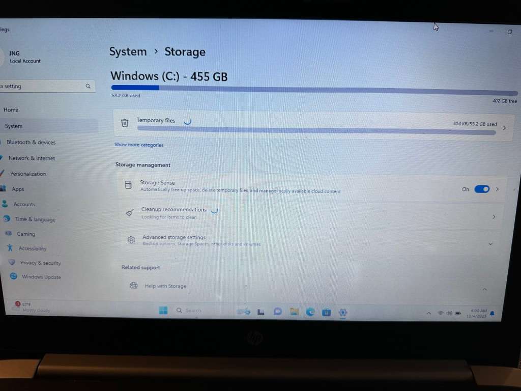 HP ProBook 450 G5, 8th Gen i5-8250U@1.6GHz, 8GB RAM 500GB HDD, 15` FHD Display