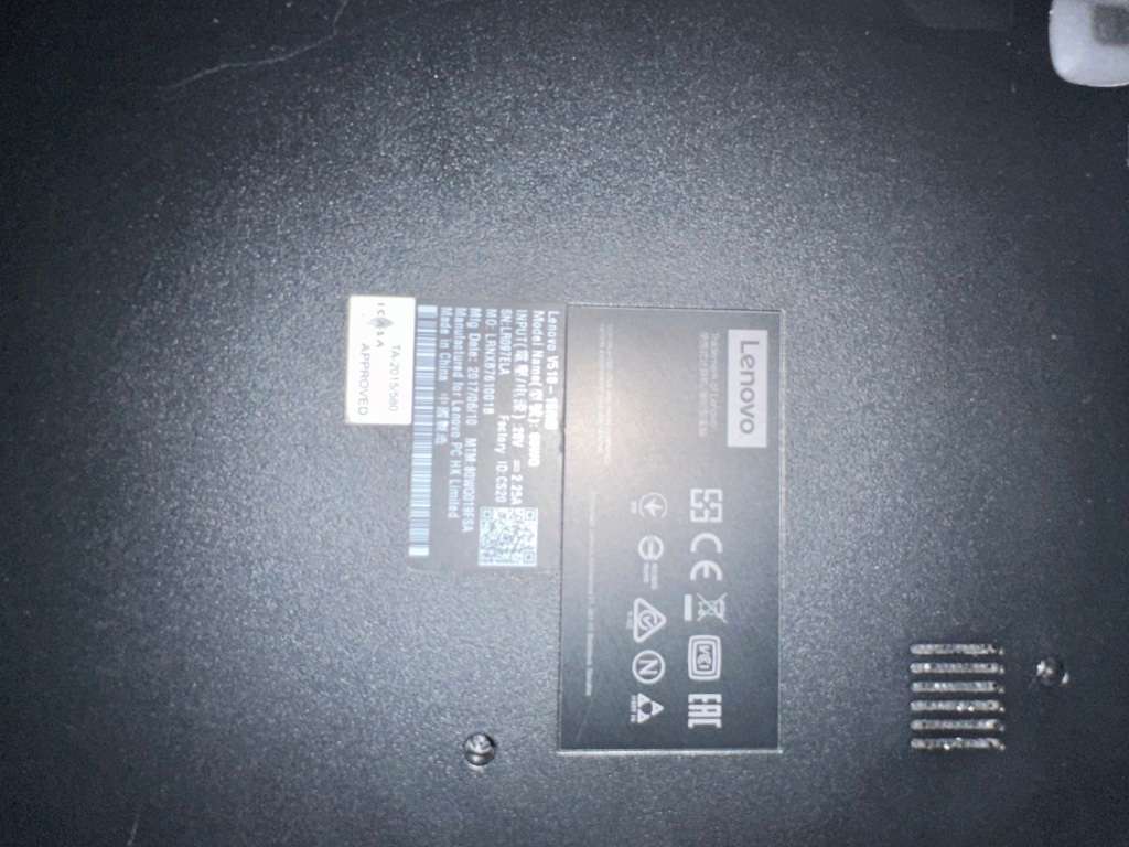 LENOVO V510-151KB CORE I5 7TH GEN 12GB RAM 512GB SSD