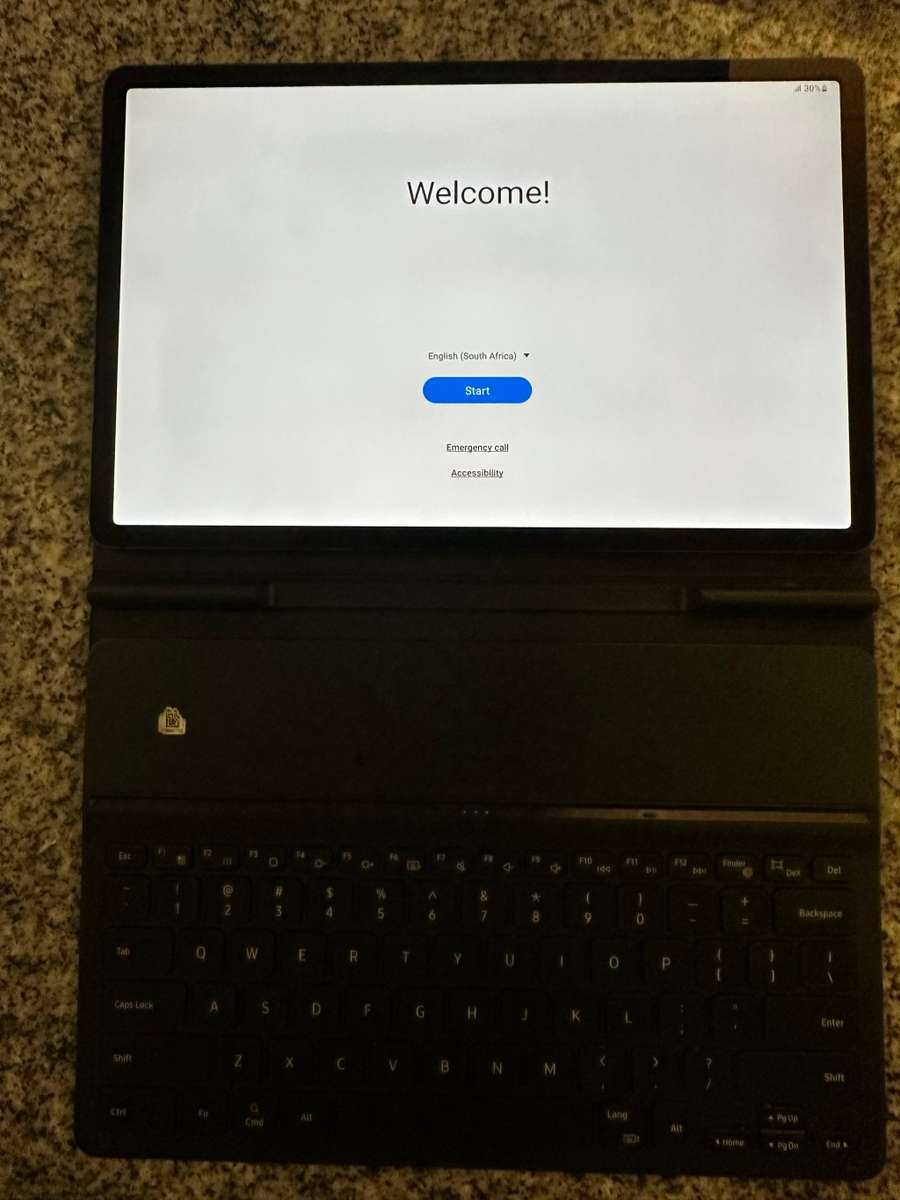 Samsung Galaxy Tab S7 FE 5G 128GB - Mystic Black With Keyboard