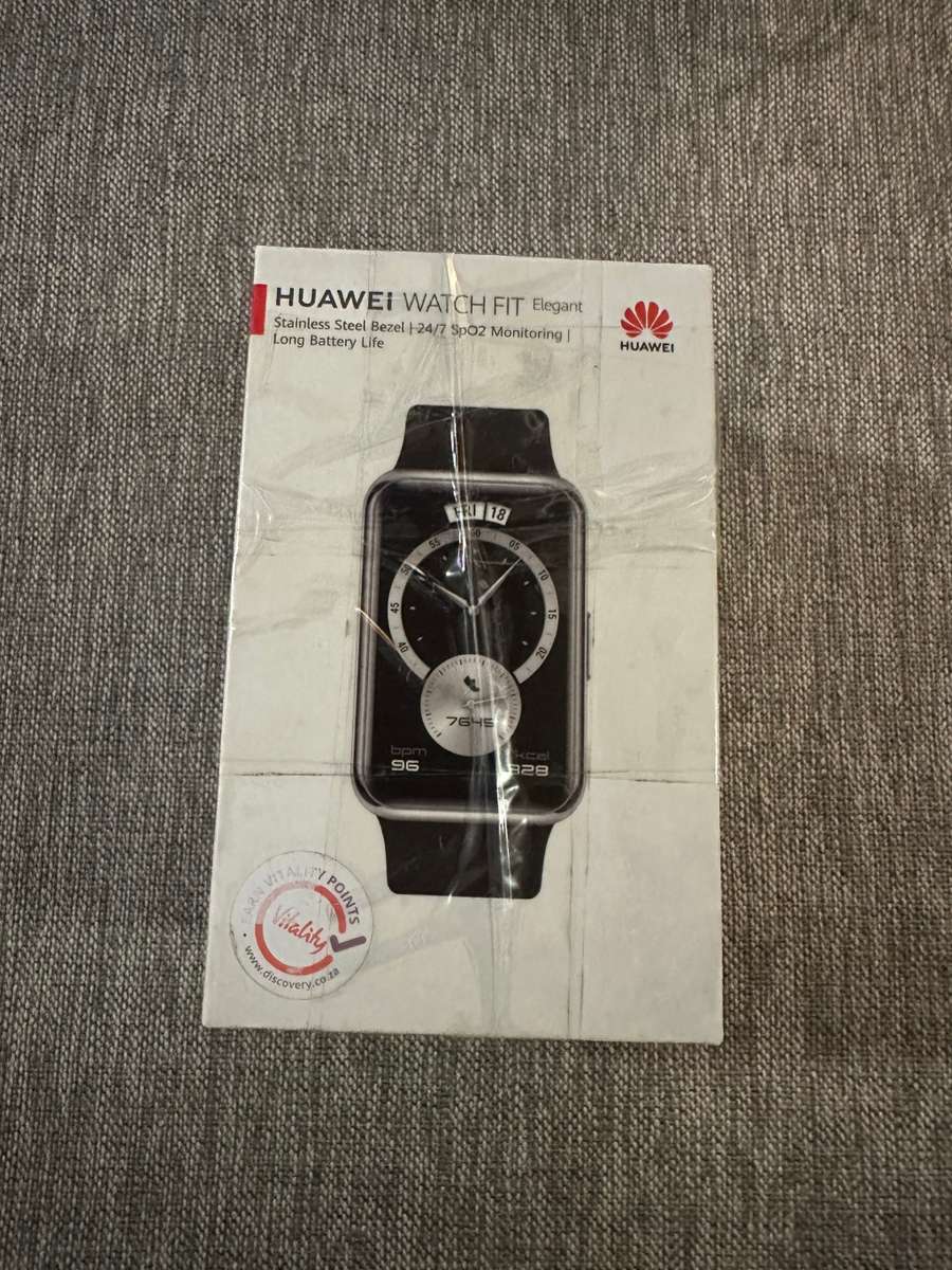 Huawei Watch Fit Elegant  TIAB29 Smartwatch - Midnight Black  New