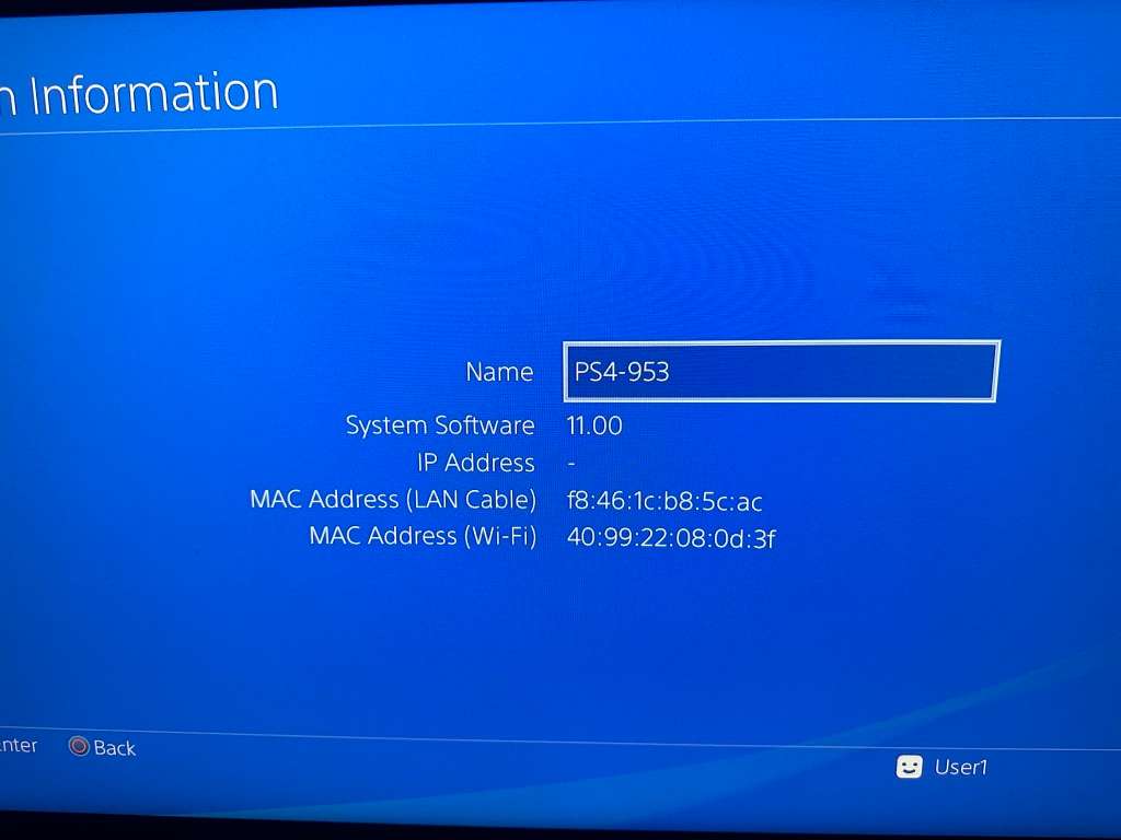 PLAYSTATION 4 SONY 1TB 2 CONTROLLERS AND ONE GAME