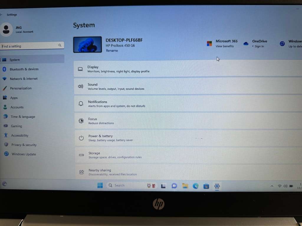 HP PROBOOK 450 G6 CORE I5 8TH GEN 12GB RAM 256GB SSD