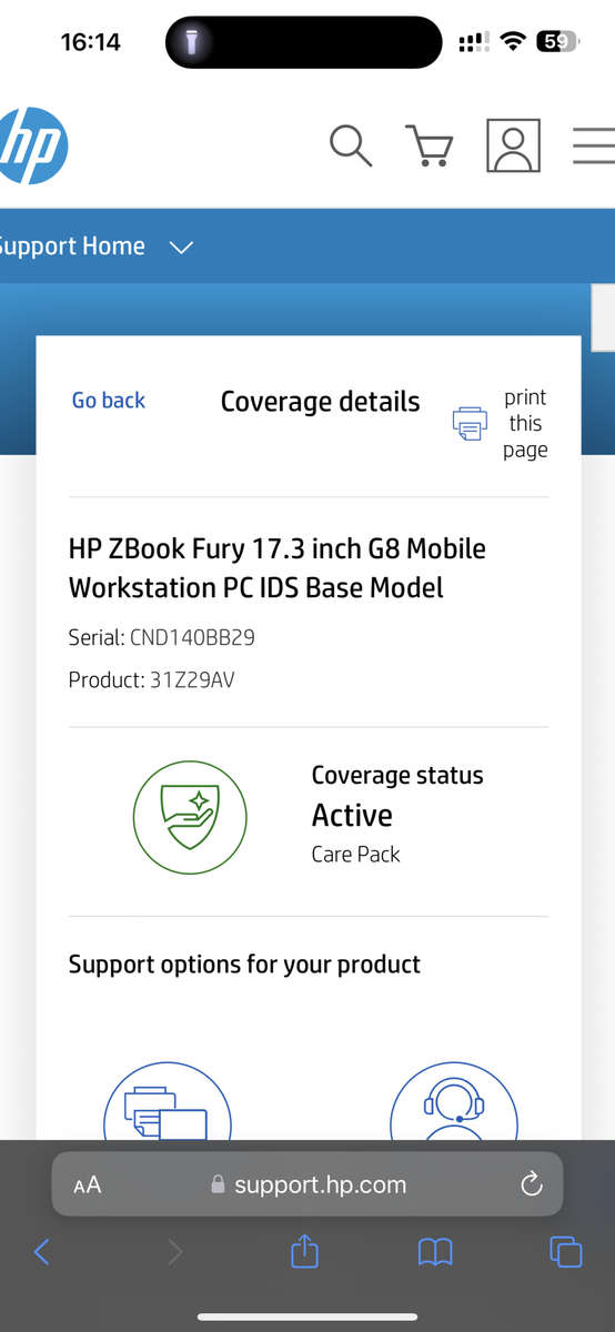 HP Zbook Fury 17 G8 Mobile Workstation   Core i7-11800H / 17.3 FHD / 16GB RAM / 1TB SSD  LTE