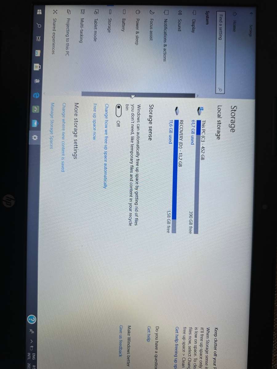 HP RTL8723BE INTEL CELERON 2GB RAM 500GBHDD PLEASE READ