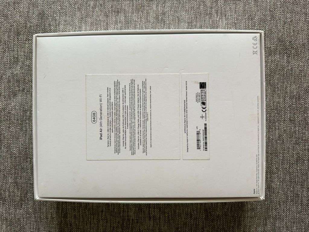 IPAD AIR 4TH GEN WIFI 64GB ROSE GOLD MINT CONDITION MODEL A2136